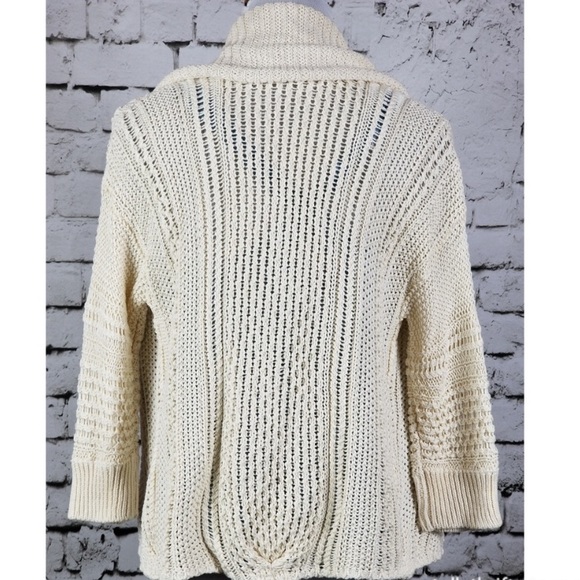 MICHAEL KORS Linen Blend Cardigan Small - Picture 4 of 9